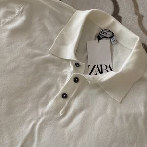 Mens Zara Knit Polo (never worn)